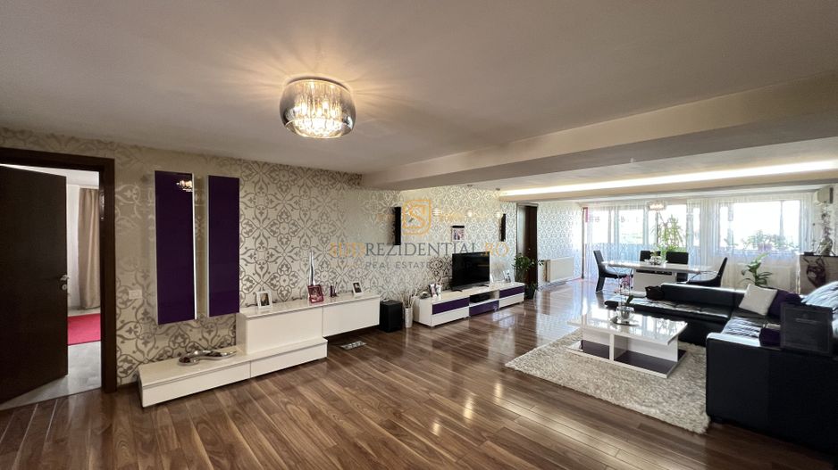 Apartament spațios 5 camere, 232 mp, mobilat și utilat modern, Popesti - Poză 3