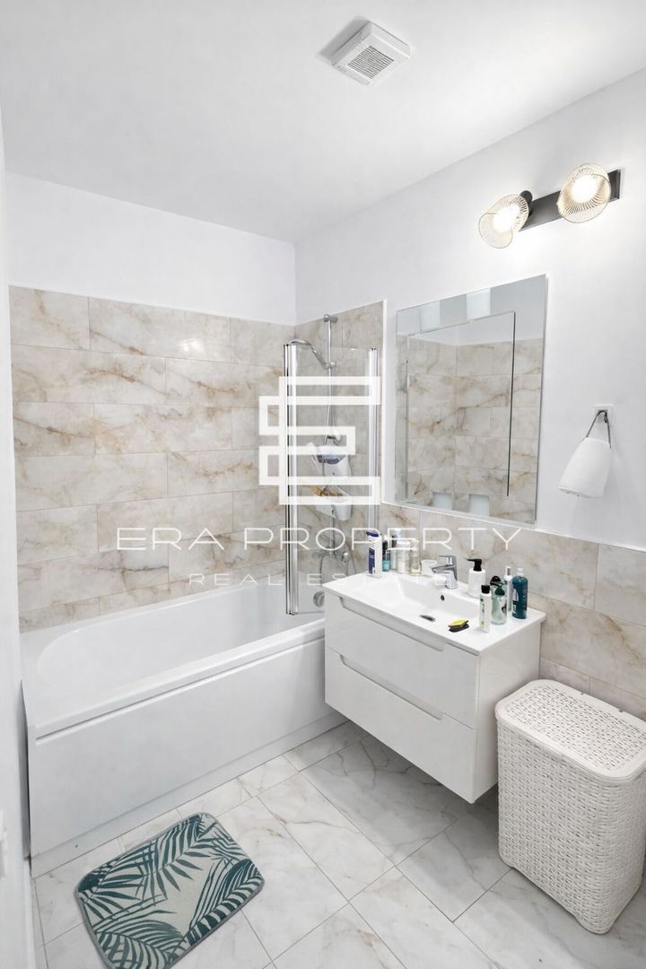 Casă nouă tip duplex, pe un singur nivel, mobilată și utilată, Talmaciu - Poză 9