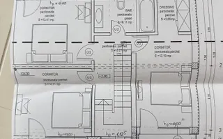 Duplex de 122mp in Andrei Muresanu, proprietate rara, locatie premium - Schiță 15