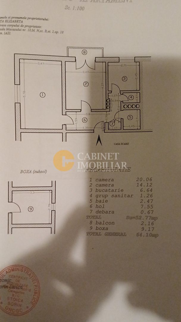 Apartament 2 camere în Copou – Strada Macazului - Poză 5