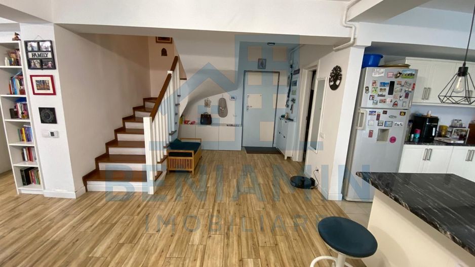 Apartament pe 2 nivele 133mp curte terasa George Enescu bloc nou - Poză 6