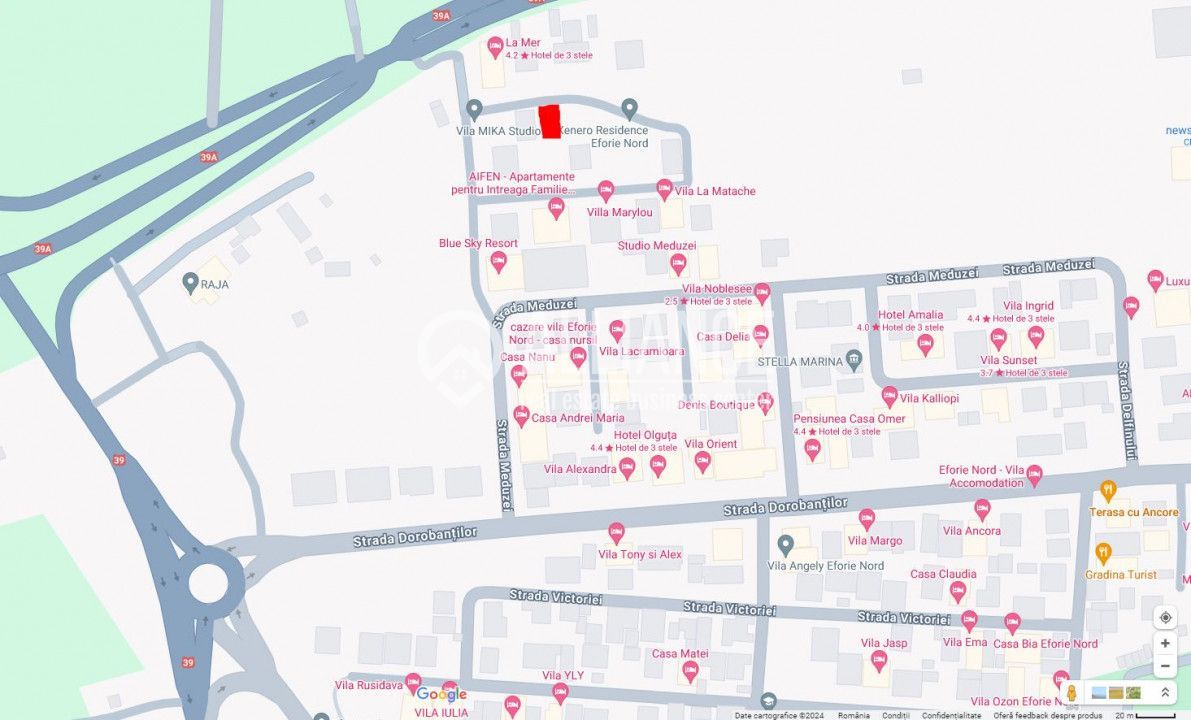 Eforie Nord Steaua de Mare teren 300 mp intravilan - Poză 1