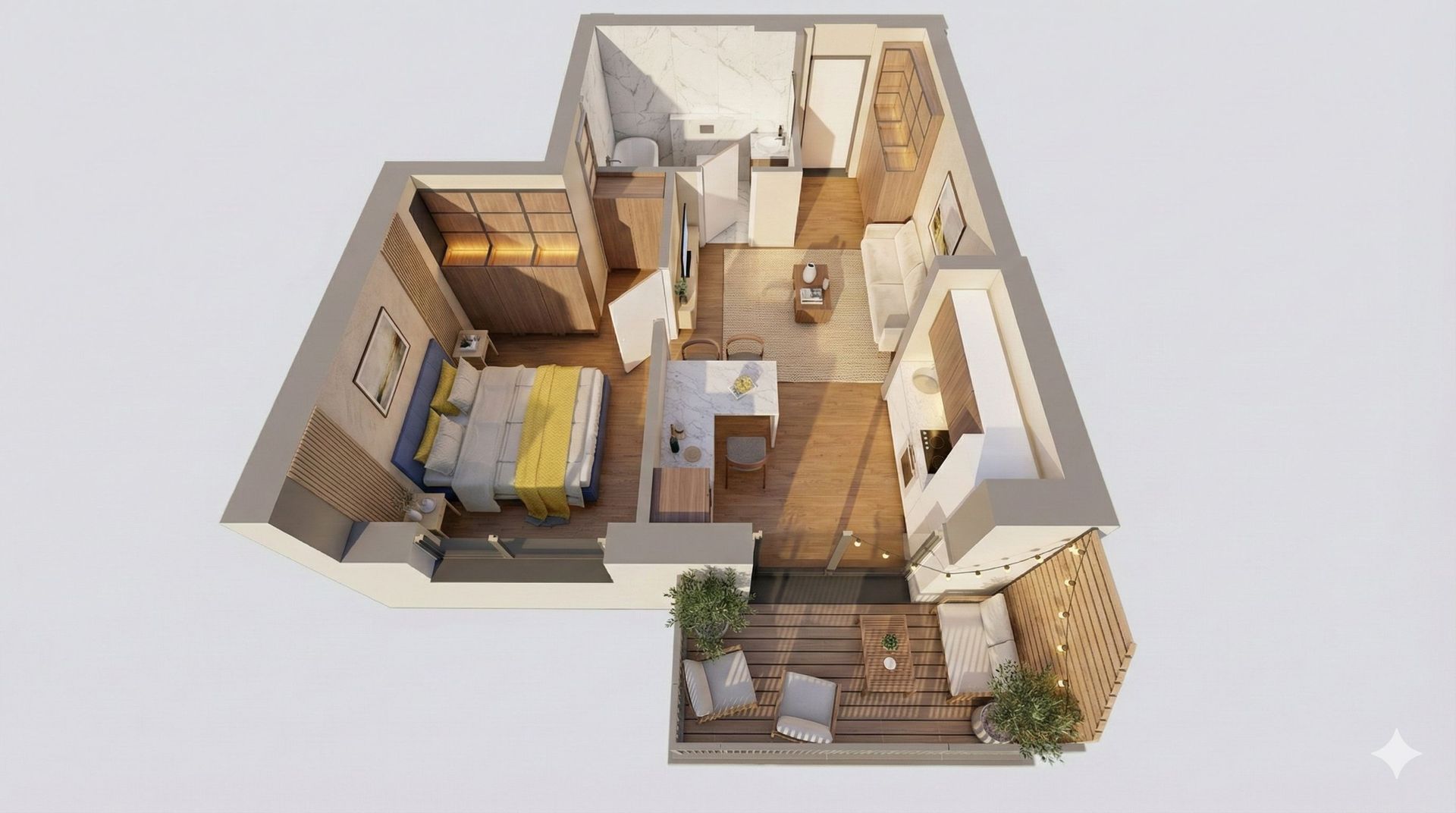 Apartament cu 2 camere– ARED R39 - Poză 7