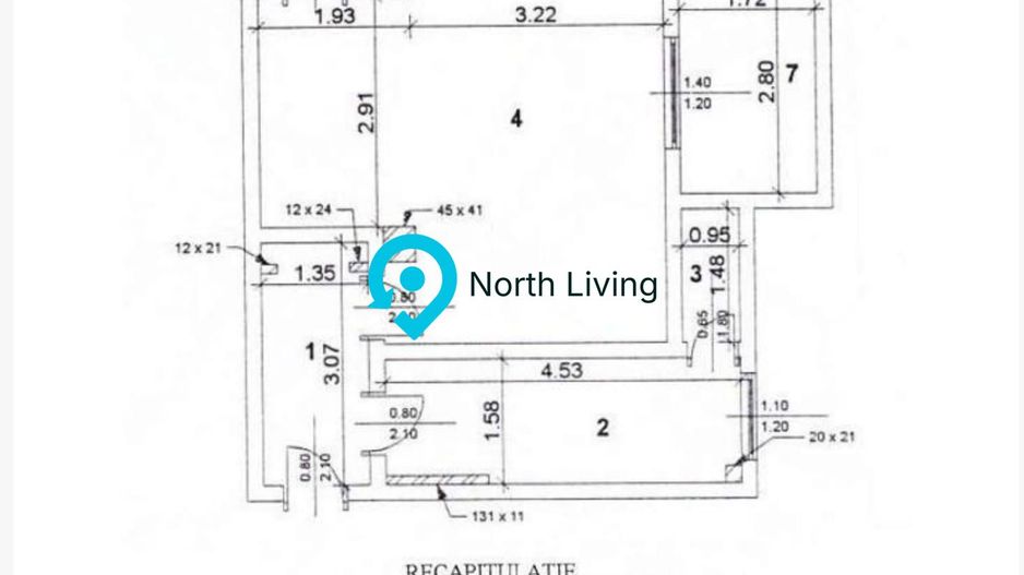 OCAZIE APARTAMENT CU LICENTA AIRBNB NORTH LIVING 100% CENTRUL ISTORIC - Poză 5