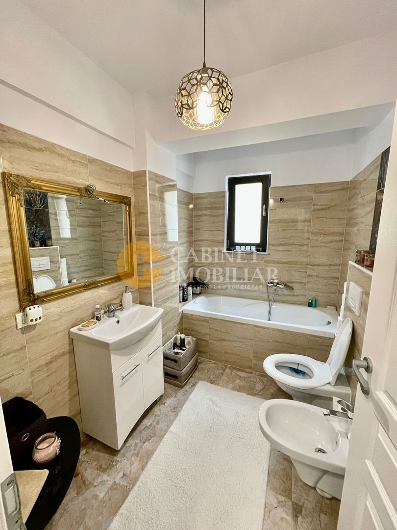 Etaj 2 Apartament 2 Camere Bloc Nou Mobilat si Utilat 10 Minute Palas - Poză 4