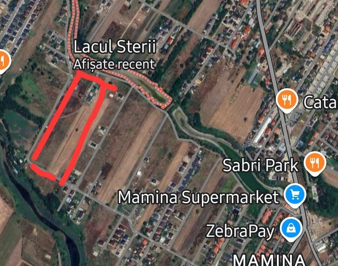 TEREN INTRAVILAN COMUNA BERCENI - MAMINA - Poză 1