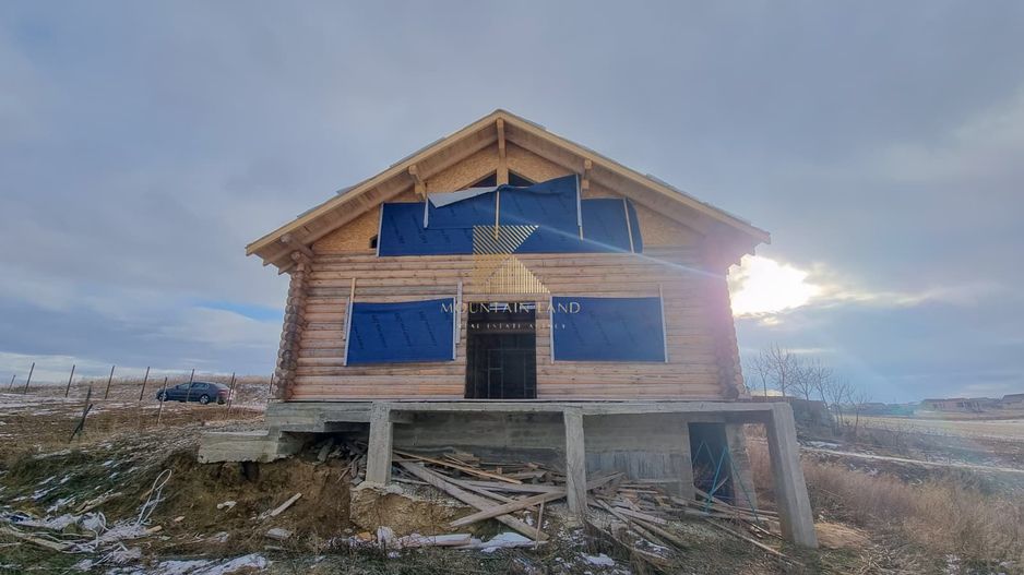 Cabana din bușteni la rosu pe teren 722 mp, Bod COMISION 0 - Poză 4