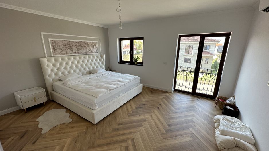 Duplex despartit prin spatiu tehnic  - teren 500mp - Poză 27