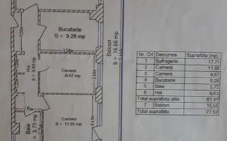 3 camere Lacul Tei - Poză 6