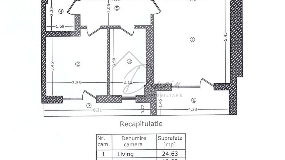 2 Camere Sisești | 70 mp | Încalzire pardoseală | Parcare I COMISION 0 - Poză 3