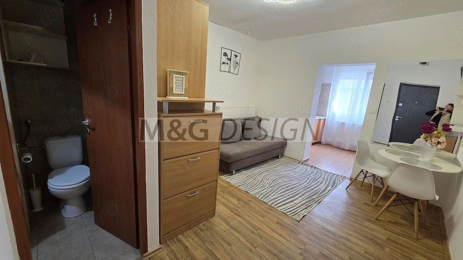 Garsoniera  zona Freidorf cu centrala - Poză 2