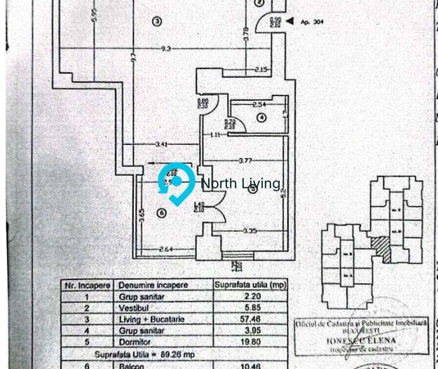 Apartament 2 camere, 100 mp, 2 băi, Upground, Pipera - Poză 19