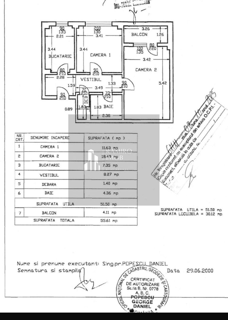 Apartament 2 camere,  decomandat - Poză 10