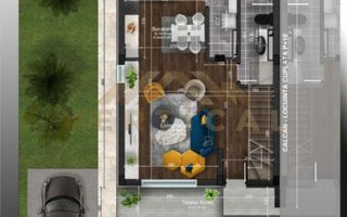 Duplex Superb 4 camere, 2 bai - Com Berceni, IF - Poză 3