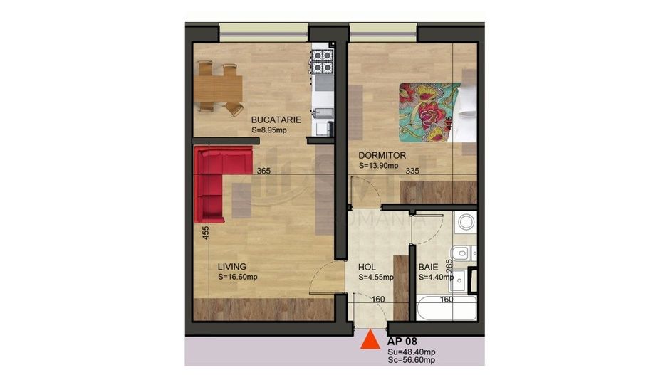 REA1024613 2 camere - loc de parcare inclus - Aviatiei - Dimitrie Pompeiu - Poză 10