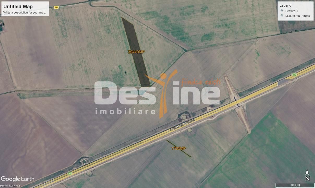 Teren extravilan, neimprejmuit, disponibil imediat, Dumbrava, Prahova - Poză 2