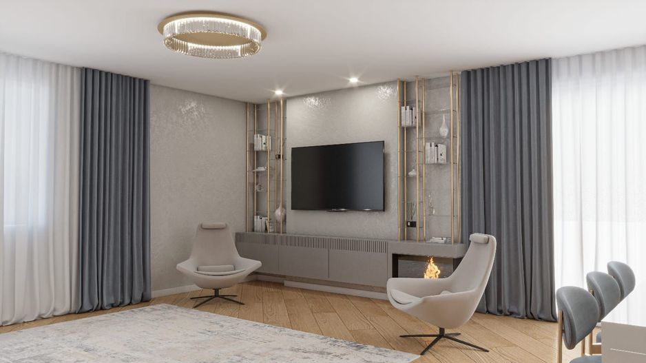 PENTHOUSE-DEOSEBIT, 4 CAMERE, 3 DORMITOARE, 3 BAI, TERASA 140,  BLOC FINALIZAT - Poză 8