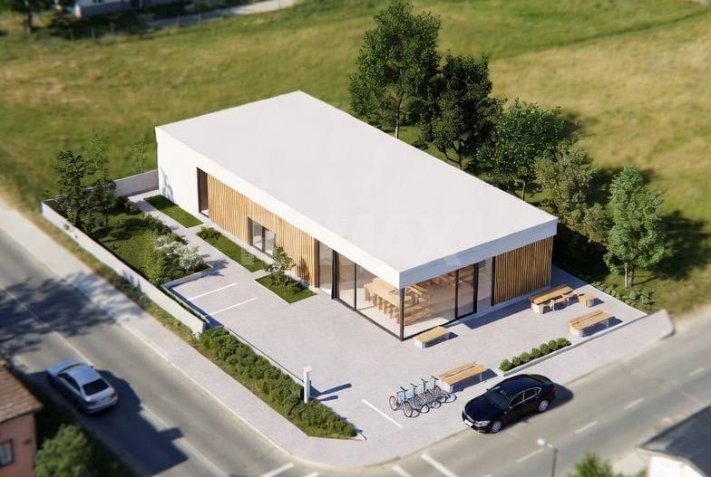 Teren de Construcție cu Încăpere Comercială de 250m2 în s.Stolniceni r-nul Hîncești - Poză 2