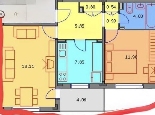Girocului | 2 camere | Decomandat | 50 mp | Boxă | Poziție excelentă - Poză 1