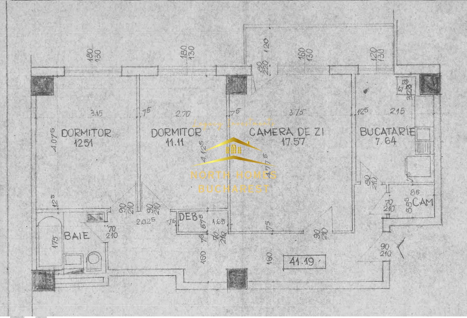 De vânzare: Apartament 3 camere, decomandat, confort 1 – Titulescu / Banul Manta - Poză 3