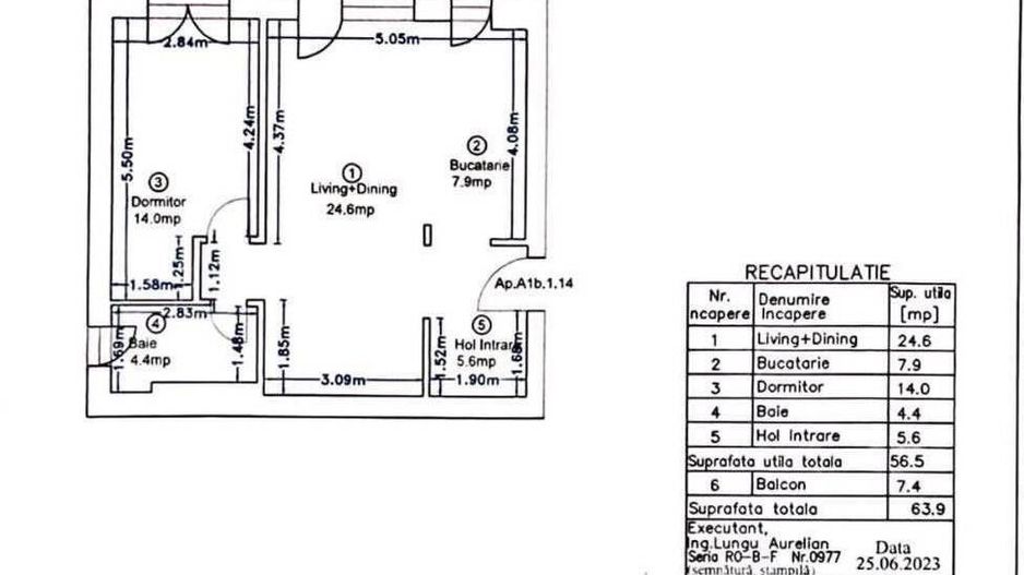 OPORTUNITATE ‖ 2 CAMERE ‖ COMPLEX REZIDENTIAL ‖ PIPERA - Schiță 10