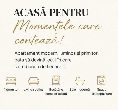 Apartament 2 camere mobilat - spatios 5 min metrou Straulesti - Poză 22