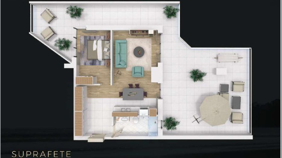 Direct Dezvoltator  Comision 0% Studio . 47 mp + Terasa 65 mp Solid Rezidence - Poză 2