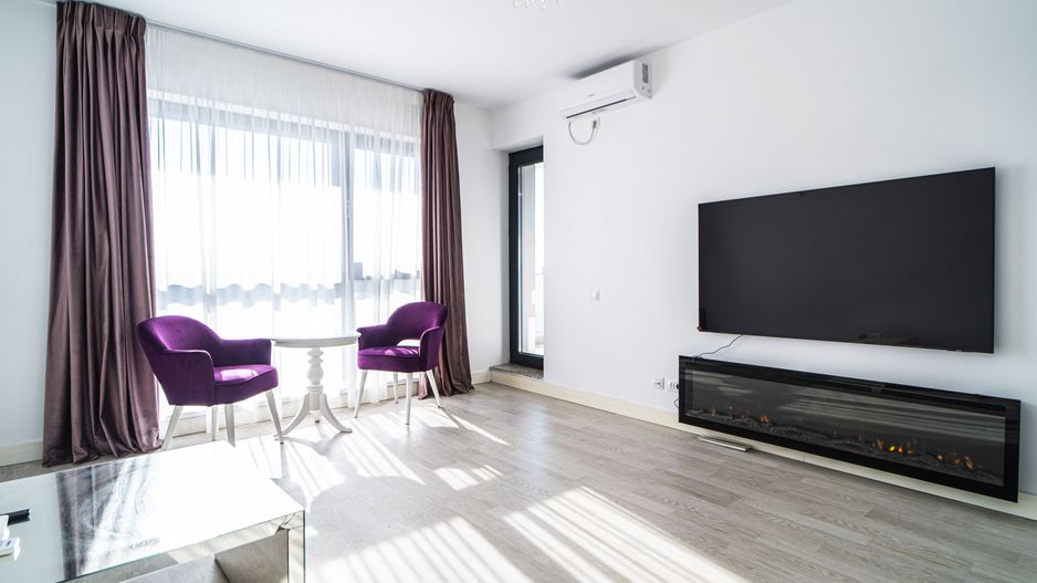 Apartament 2 camere, Aviatiei, 56 mp., 2 bai, mobilat partial, comision 0%! - Poză 2