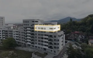 Penthouse 4 camere, 2 terase, panoramă munți și Tâmpa - Poză 31