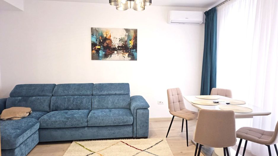 Apartament cu 2 camere mobilat si utilat, bloc nou - Prima inchiriere - Poză 6