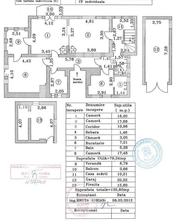 Apartament 3 cam in vila Domenii Casin | Curte proprie | Garaj 2 locuri - Poză 9