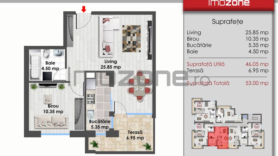 Drumul Taberei, 2 Camere, Decomandat, 53mp, Zona De Case, Bloc Nou, Comision 0% - Poză 6