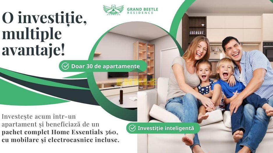 Grand Beetle Tatarasi- Apartamente de vanzare in bloc nou-comision 0% - Poză 4