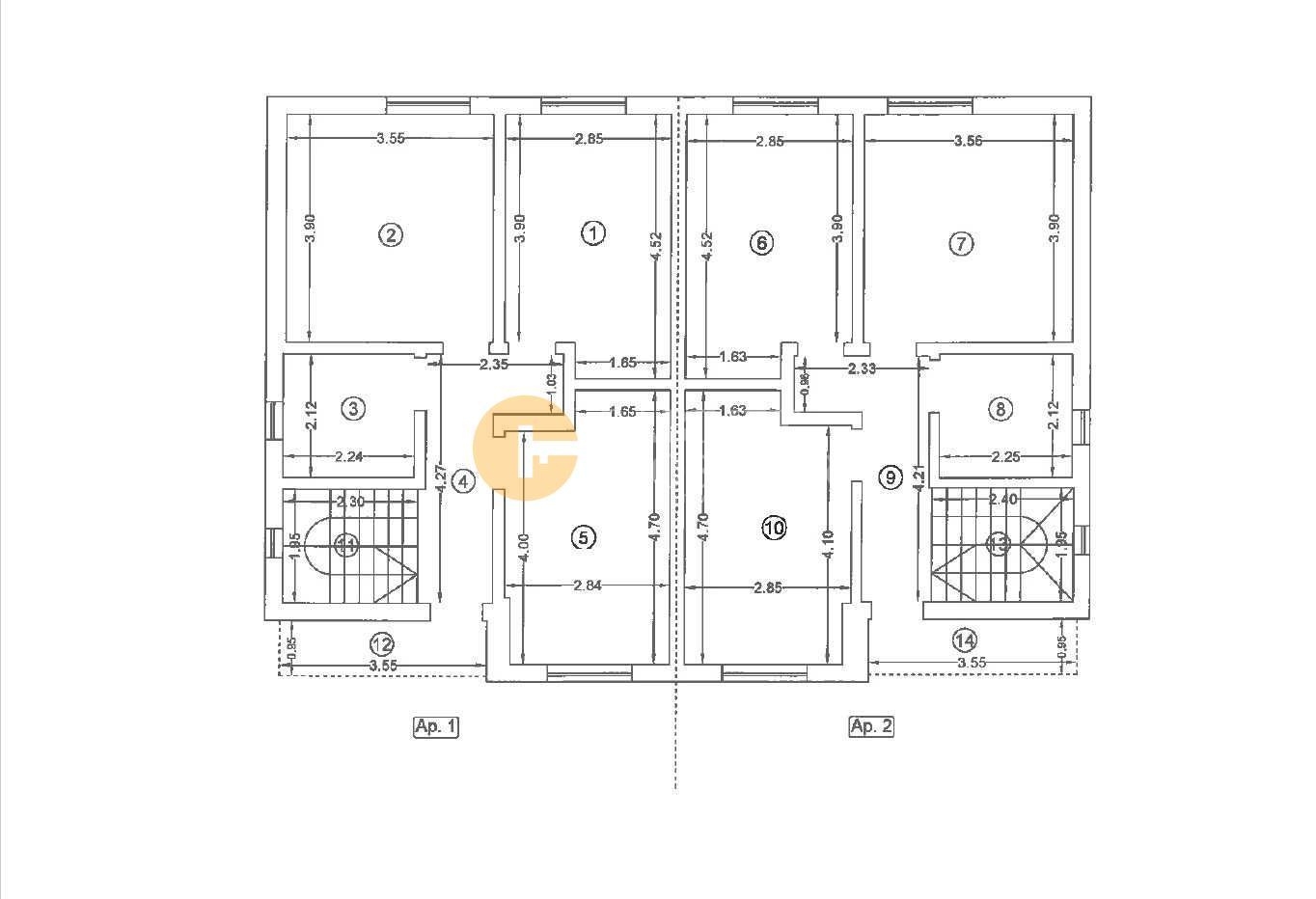 Duplex Miroslava strada Stadionului - Poză 8