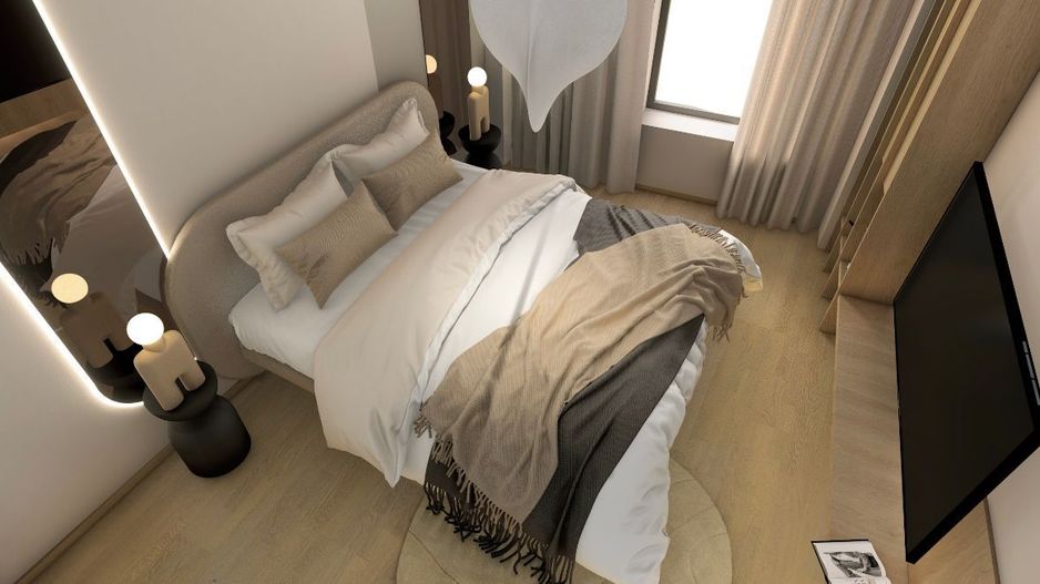 Apartament cu 2 camere cu grădina la ISHO - Poză 7