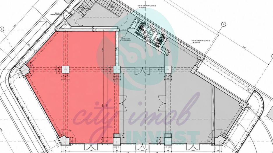 Showroom / Spațiu 145 mp, fațadă sticlă | Ultracentral – Unirii - Poză 3