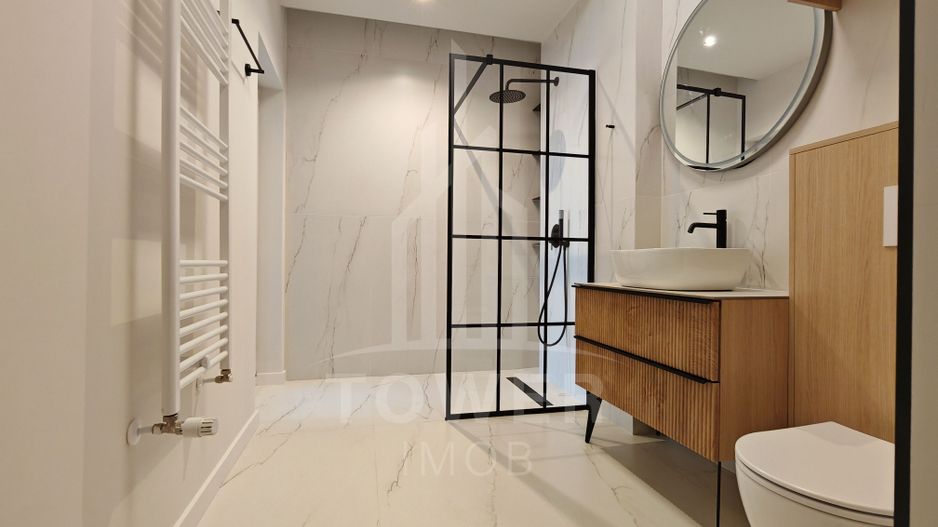 Apartament prima inchiriere cu 3 camere, nou, mobilat lux. - Poză 7