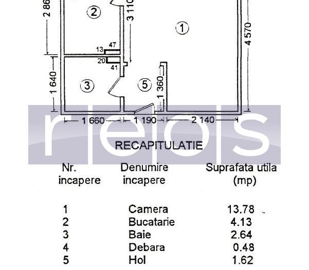 Garsoniera moderna complet renovata | Teiul Doamnei - Facultatea de constructii - Poză 10