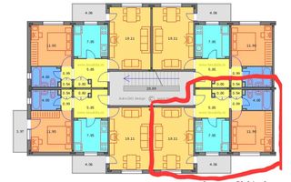 Girocului | 2 camere | Decomandat | 50 mp | Boxă | Poziție excelentă - Poză 2