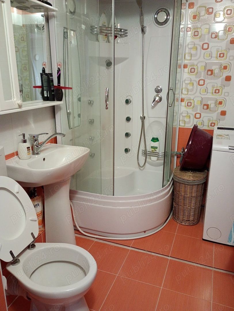 Vind apartament 2 camere 60 m2  mobilat complet cu 2 balcoane. - Poză 6