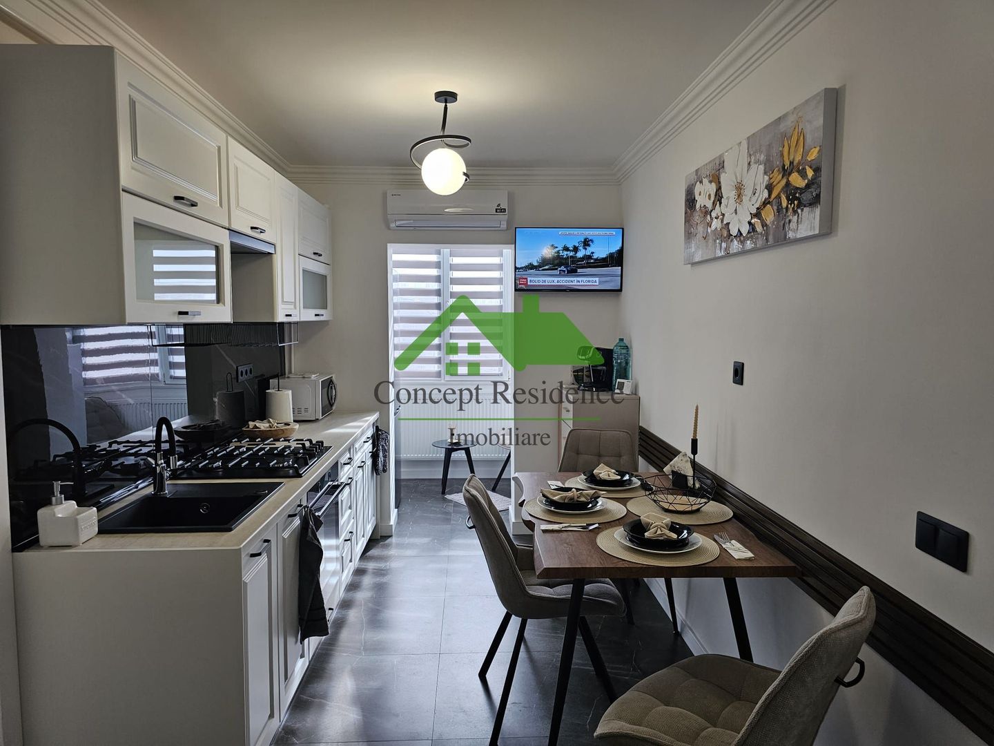 2 camere decomandat, ultrafinisat – Aleea Dobrogei - Poză 3