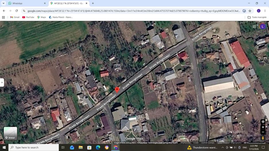 Teren pentru casa Izvoru, gaze, apă, canal, curent, central - Poză 6
