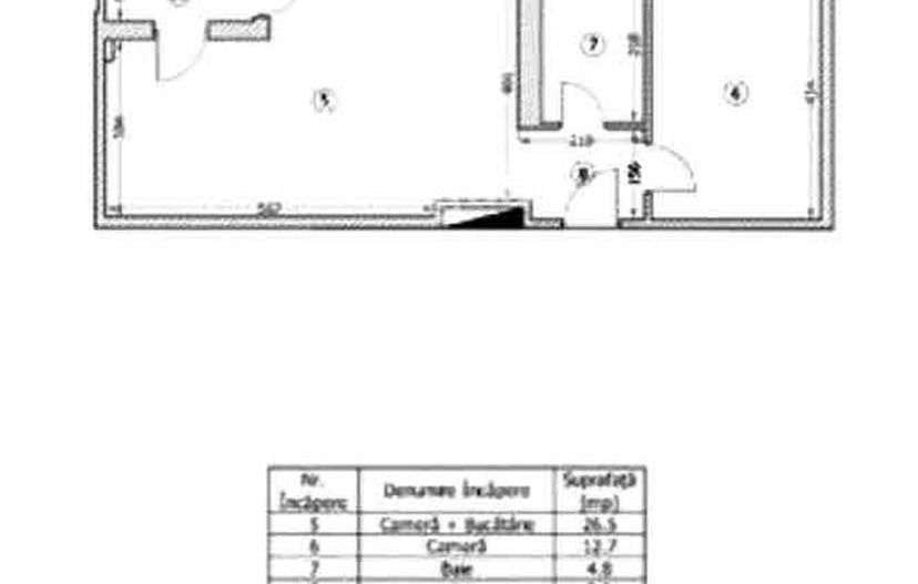 Apartament 2 camere Baneasa | Loc de parcare Inclus - Schiță 11