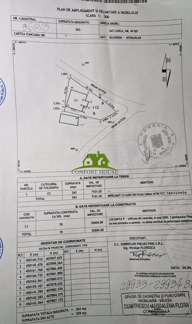 Casa P+M Lunca Bujoreni,locuibila ,imprejmuita cu gard zidit - Poză 18