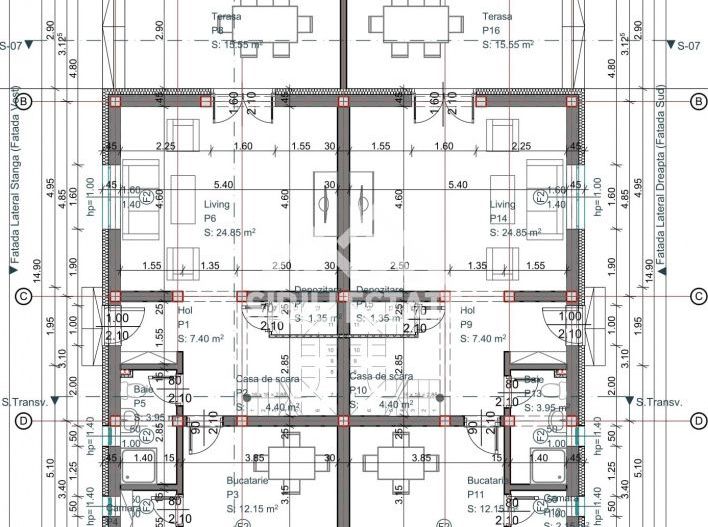 Casa 4 camere, 2 bai, curte si terasa Sibiu Calea Cisnadiei - Poză 6