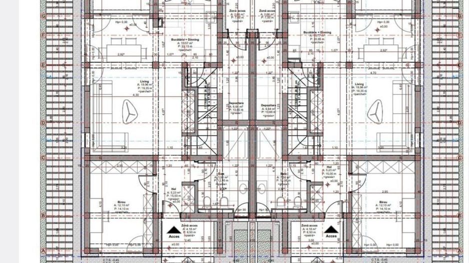 Duplex 4-camere-3 bai- despartit prin camere tehnica-165000€ Ghiroda - Poză 5