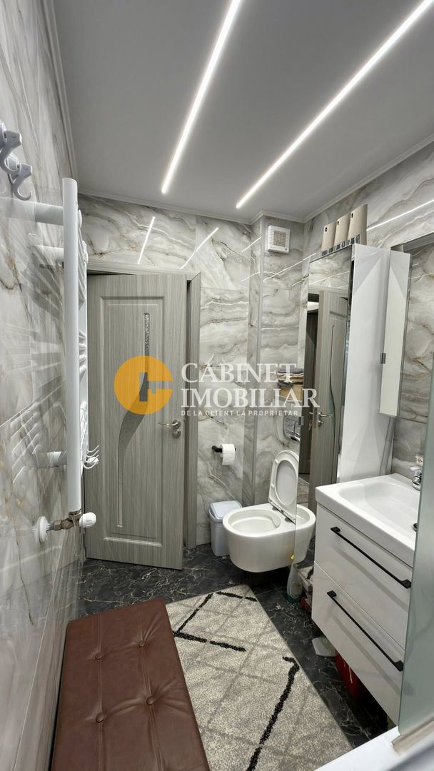 🏡 Ap 2 camere, dec – mobilat PREMIUM – Astoria, Lunca Cetățuii - bloc 2022 - Poză 11