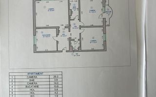 Apartament 3 camere de vânzare | Sibiu, Terezian | renovat - Poză 10