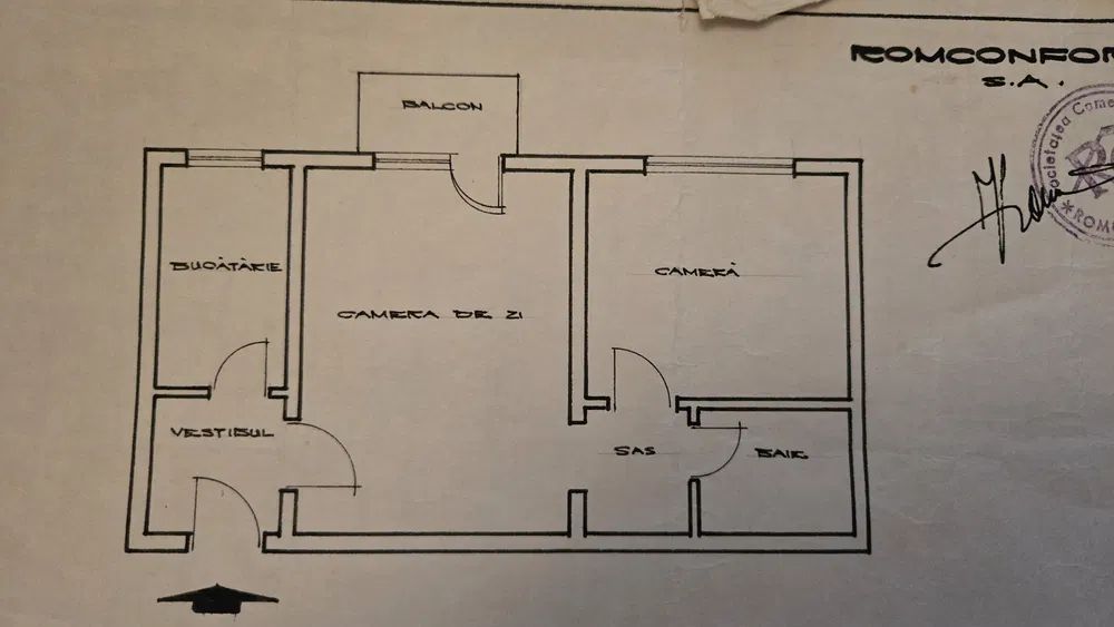 Apartament cu doua camere, Brancoveanu, 64.000€ - Poză 9