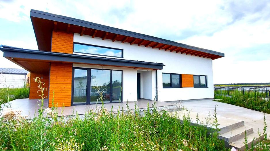 Casa de inchiriat in complex Green Future Snagov | Acces la lac Snagov - Poză 1